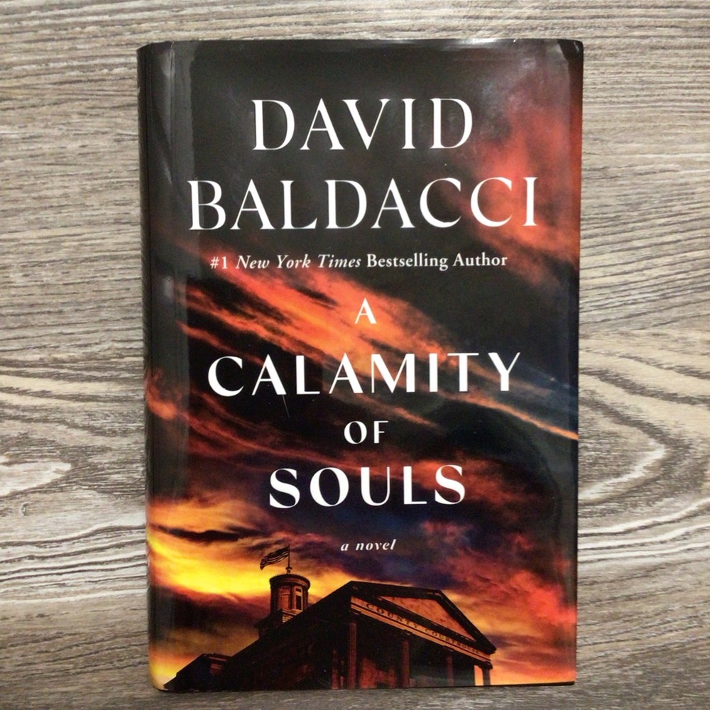 David Baldacci Calamity of Souls Hardcover Book